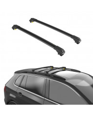 Turtle AIR 1 aerodynamic roof rack - Black