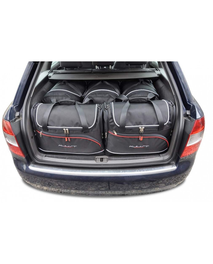 KJUST set of car trunk bags - AUDI A4 AVANT B6 2001-2004 5PCS