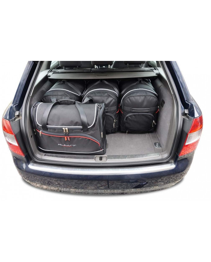 KJUST set of car trunk bags - AUDI A4 AVANT B6 2001-2004 5PCS