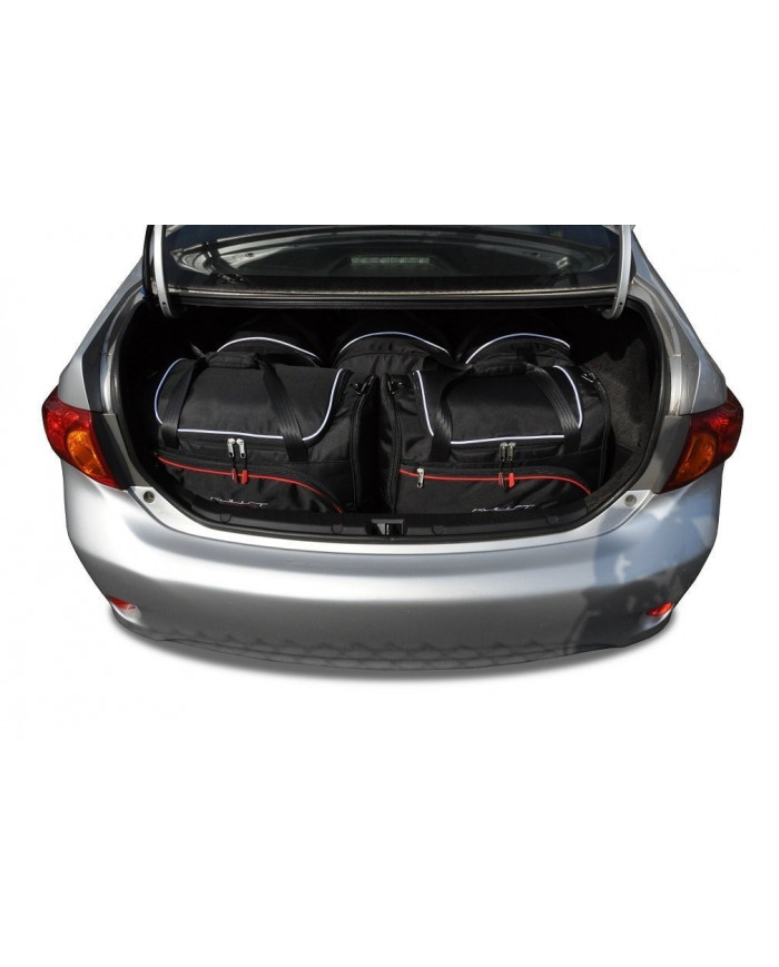 KJUST set of car trunk bags - TOYOTA COROLLA LIMOUSINE X (E15) 2007-2014 5PCS