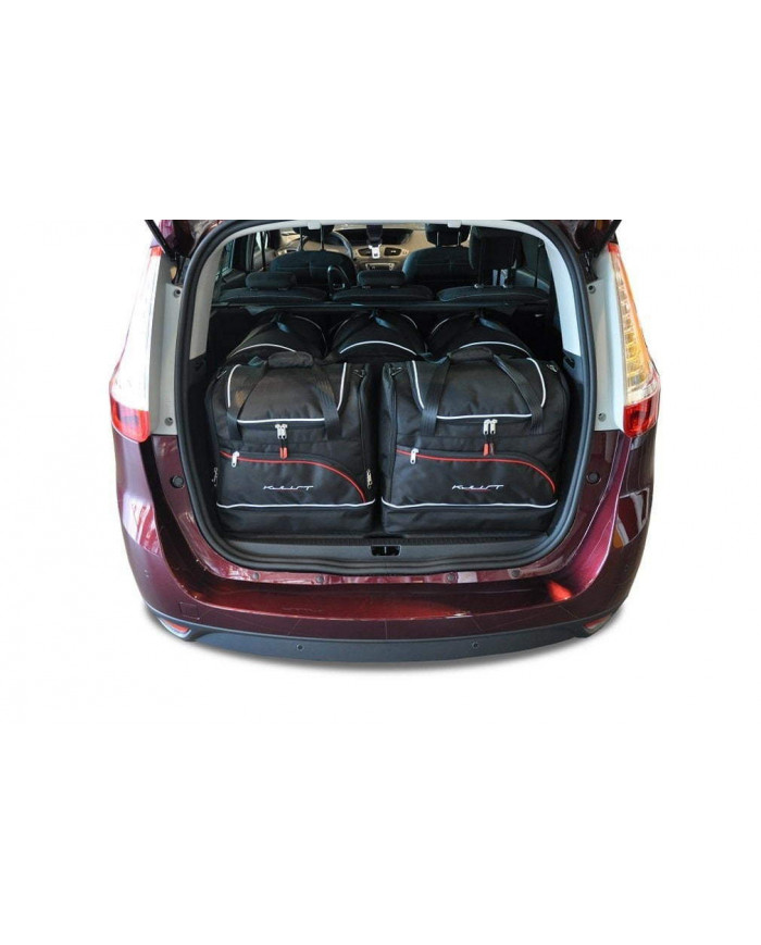 KJUST-Set Autotaschen für den Kofferraum - RENAULT GRAND SCENIC II 2009-2016 5PCS