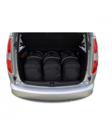 KJUST set of car trunk bags - SKODA ROOMSTER I 2006-2015 3PCS