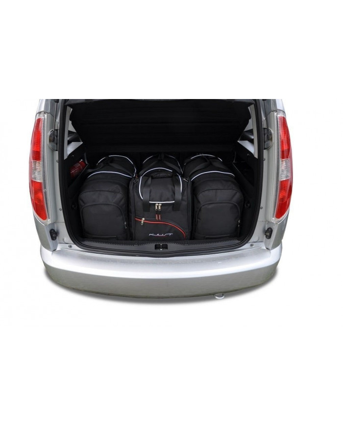 KJUST set of car trunk bags - SKODA ROOMSTER I 2006-2015 4PCS