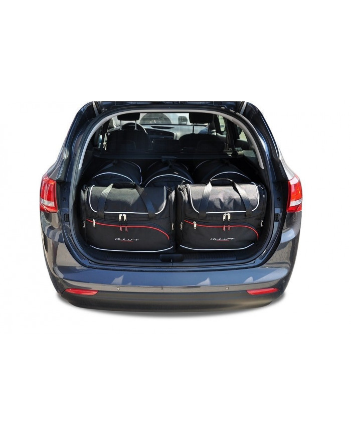 KJUST-Set Autotaschen für den Kofferraum - KIA CEE'D KOMBI II 2012-2018 5PCS