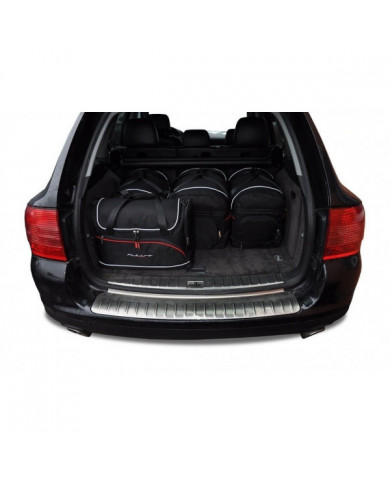 KJUST-Set Autotaschen für den Kofferraum - PORSCHE CAYENNE I (9PA) 2002-2010 5PCS