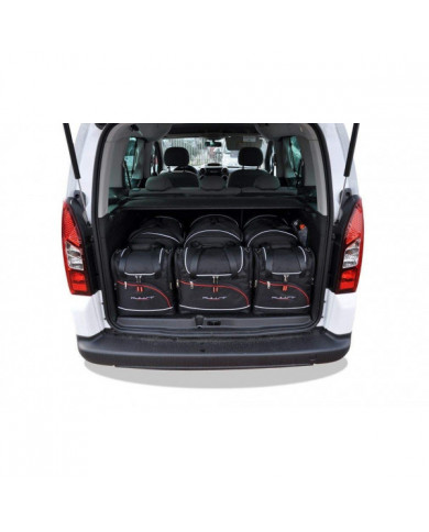 KJUST set of car trunk bags - PEUGEOT PARTNER B9 2008-2019 6PCS