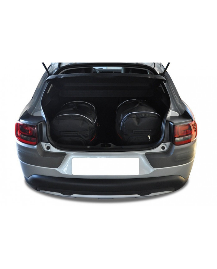 KJUST set of car trunk bags - CITROEN C4 CACTUS I 2014-2017 3PCS