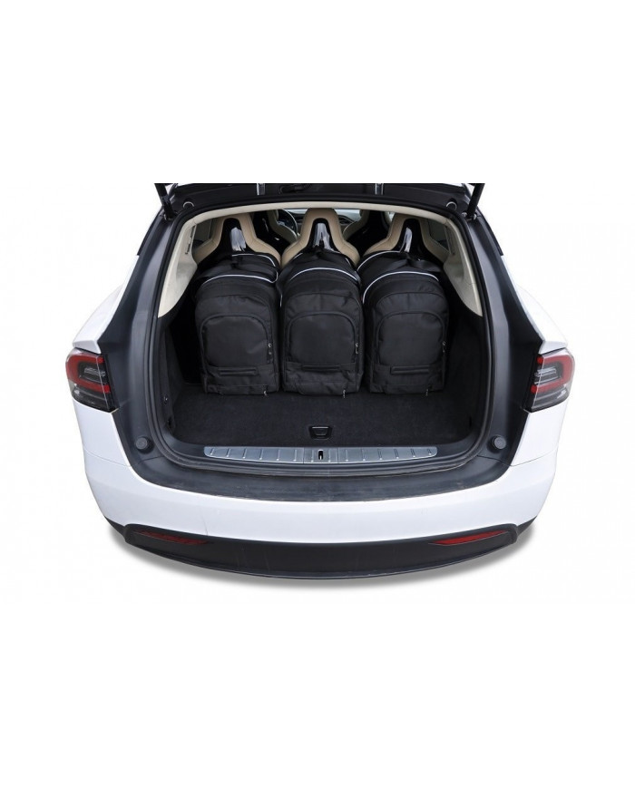 KJUST set of car trunk bags - TESLA MODEL X EV I (5YJX) 2016+ 7PCS