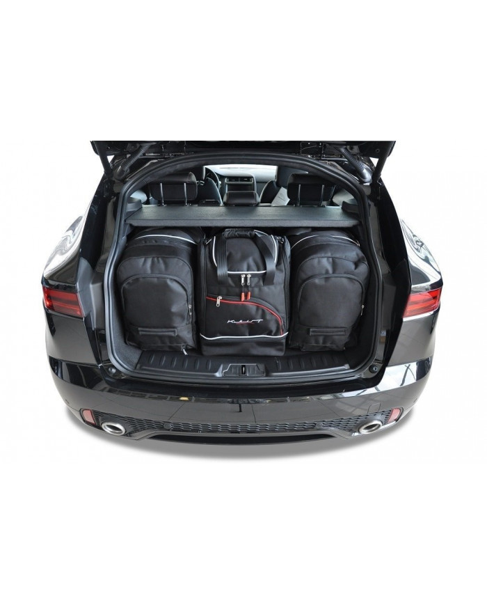 KJUST set of car trunk bags - JAGUAR E-PACE I (X540) 2017+ 4PCS