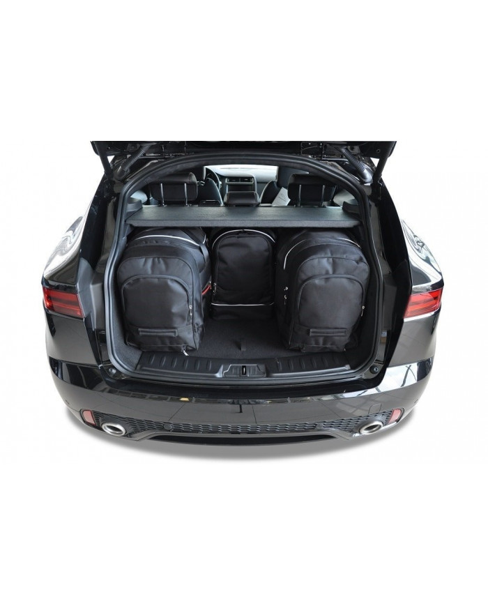 KJUST set of car trunk bags - JAGUAR E-PACE I (X540) 2017+ 4PCS