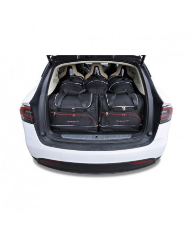 KJUST set of car trunk bags - TESLA MODEL X EV I (5YJX) 2016+ 5PCS