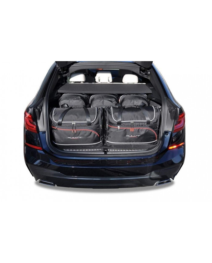 KJUST set of car trunk bags - BMW 6 GRAN TURISMO G32 2017+ 5PCS