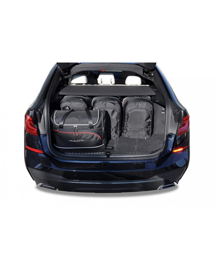 KJUST set of car trunk bags - BMW 6 GRAN TURISMO G32 2017+ 5PCS