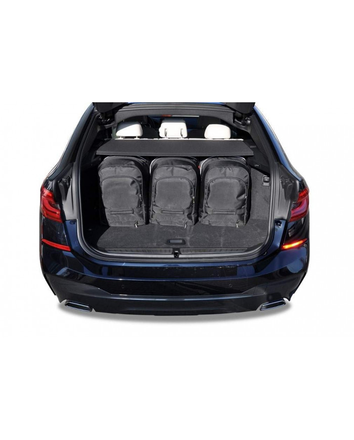 KJUST set of car trunk bags - BMW 6 GRAN TURISMO G32 2017+ 5PCS