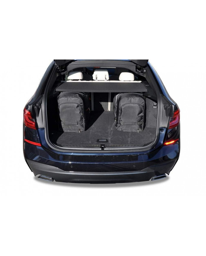 KJUST set of car trunk bags - BMW 6 GRAN TURISMO G32 2017+ 5PCS