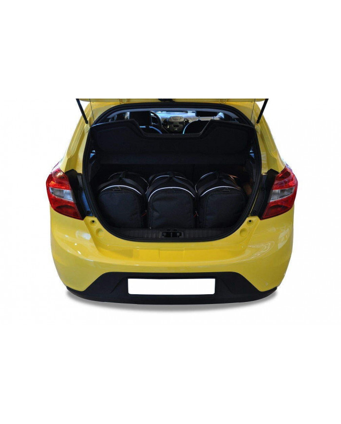 KJUST set of car trunk bags - FORD KA PLUS I 2017-2020 3PCS