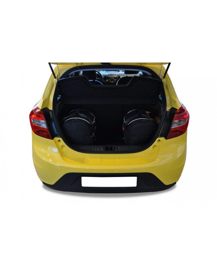 KJUST set of car trunk bags - FORD KA PLUS I 2017-2020 3PCS