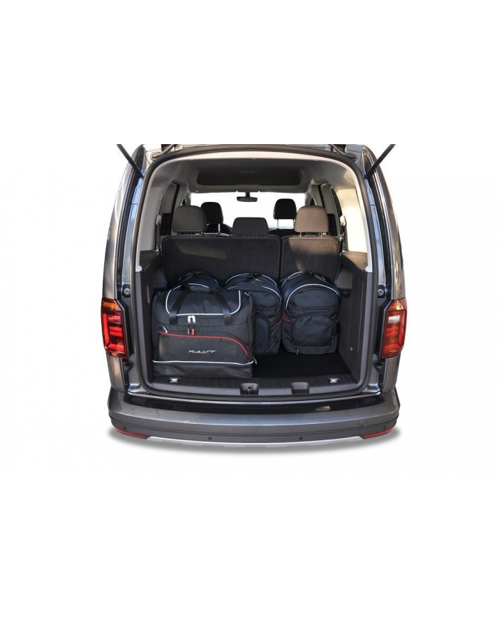 KJUST set of car trunk bags - VW CADDY 5 IV 2015-2020 5PCS