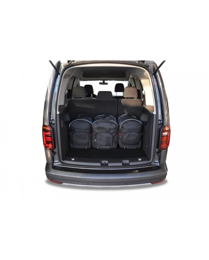 KJUST set of car trunk bags - VW CADDY 5 IV 2015-2020 5PCS