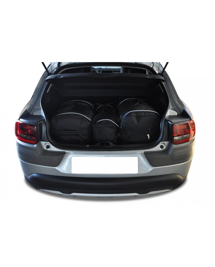 KJUST set of car trunk bags - CITROEN C4 CACTUS I 2014-2017 3PCS