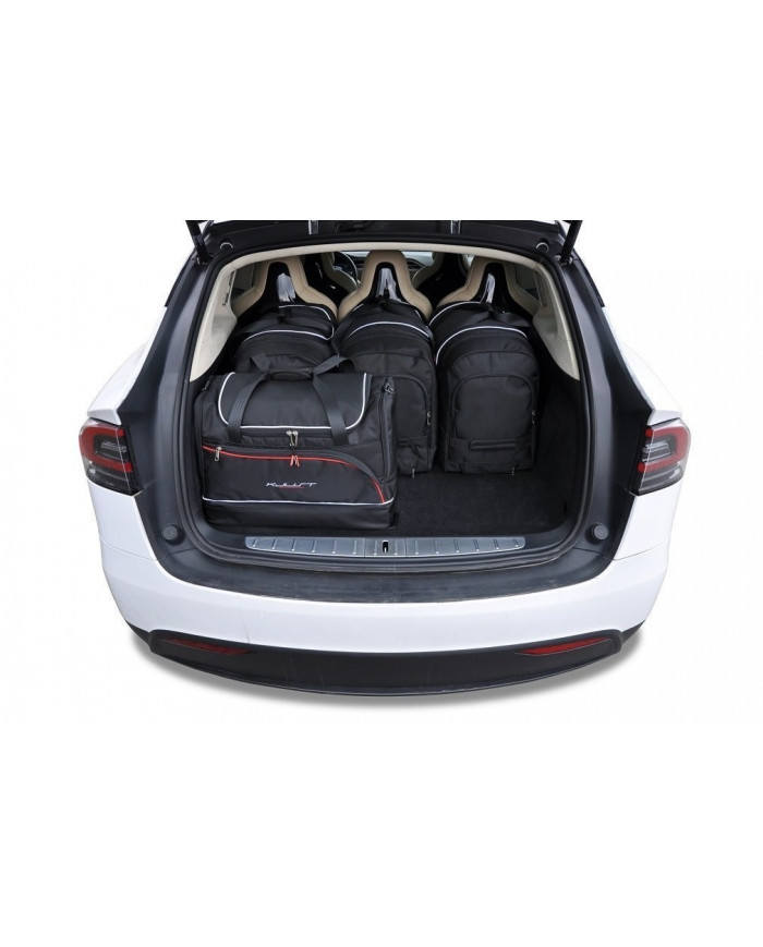 KJUST-Set Autotaschen für den Kofferraum - TESLA MODEL X EV I (5YJX) 2016+ 7PCS