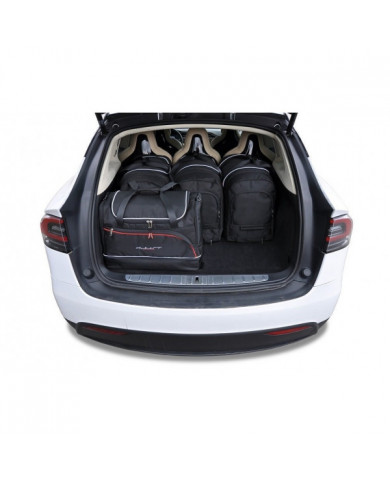 KJUST set of car trunk bags - TESLA MODEL X EV I (5YJX) 2016+ 7PCS