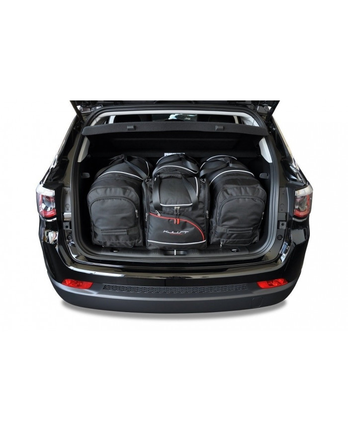 KJUST set of car trunk bags - JEEP COMPASS II (MP/522) 2017+ 4PCS