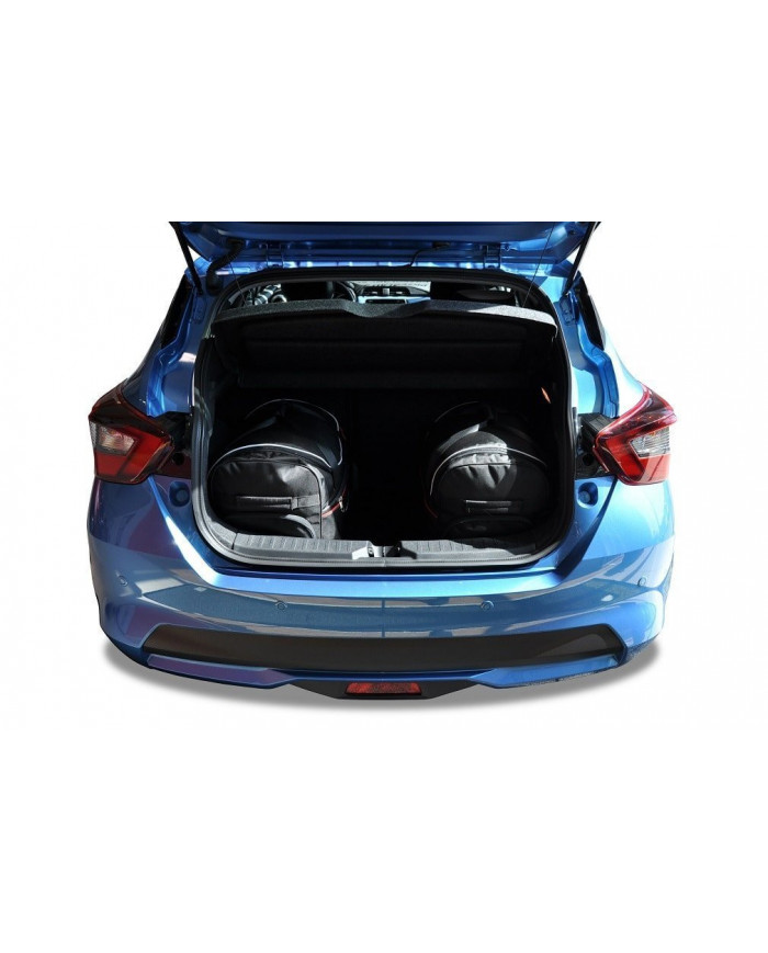 KJUST set of car trunk bags - NISSAN MICRA V 2017+ 3PCS