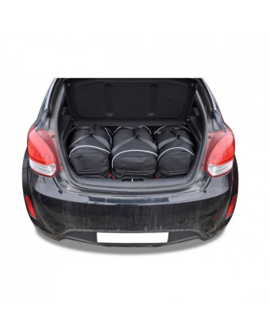 KJUST autótáska készlet a csomagtartóhoz - HYUNDAI VELOSTER COUPE I (FS) 2011-2014 3PCS