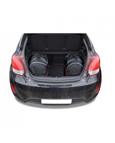 KJUST autótáska készlet a csomagtartóhoz - HYUNDAI VELOSTER COUPE I (FS) 2011-2014 3PCS