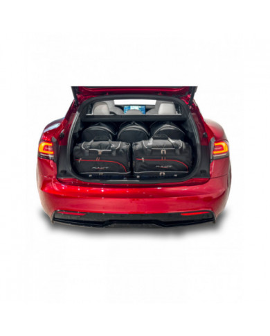 KJUST set of car trunk bags - TESLA MODEL S EV I (5YJS) 2021+ 7PCS