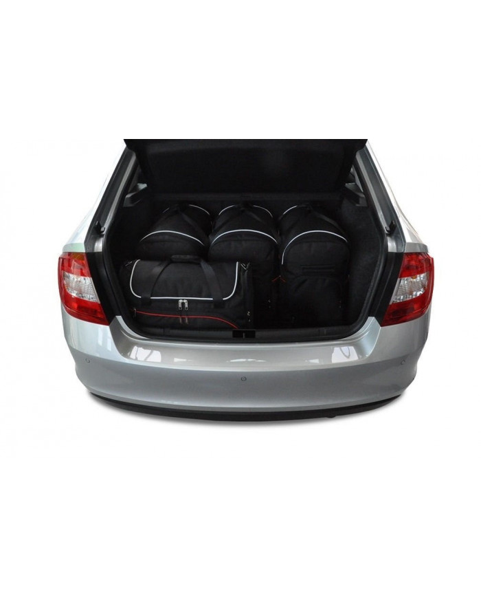 KJUST set of car trunk bags - SKODA RAPID LIFTBACK II 2012-2019 5PCS