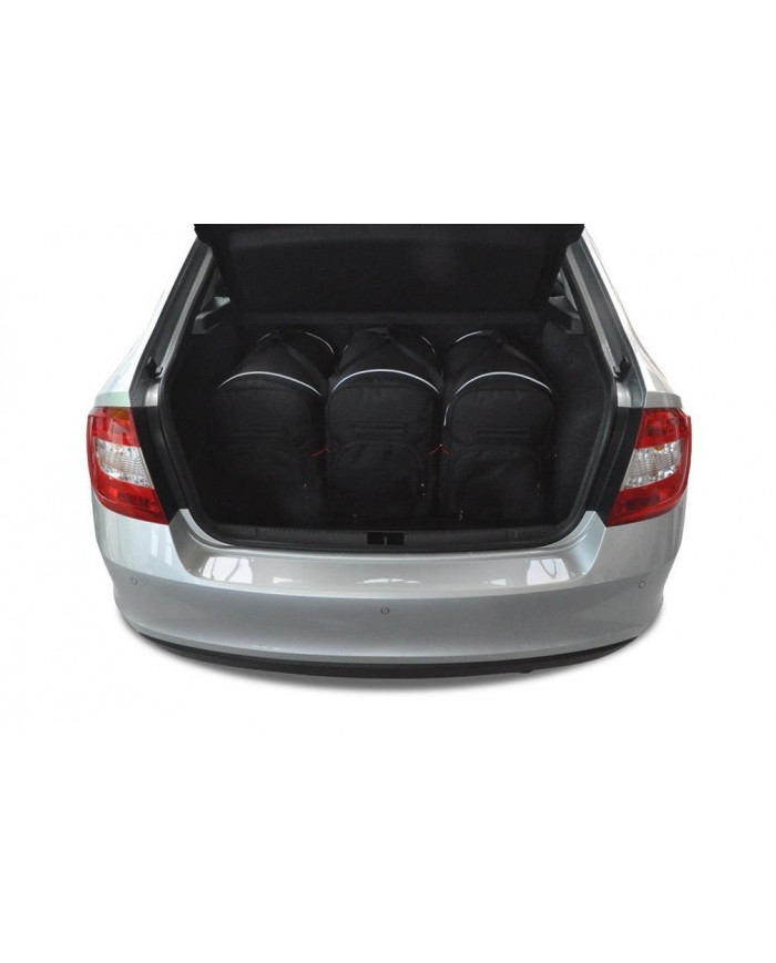 KJUST set of car trunk bags - SKODA RAPID LIFTBACK II 2012-2019 5PCS