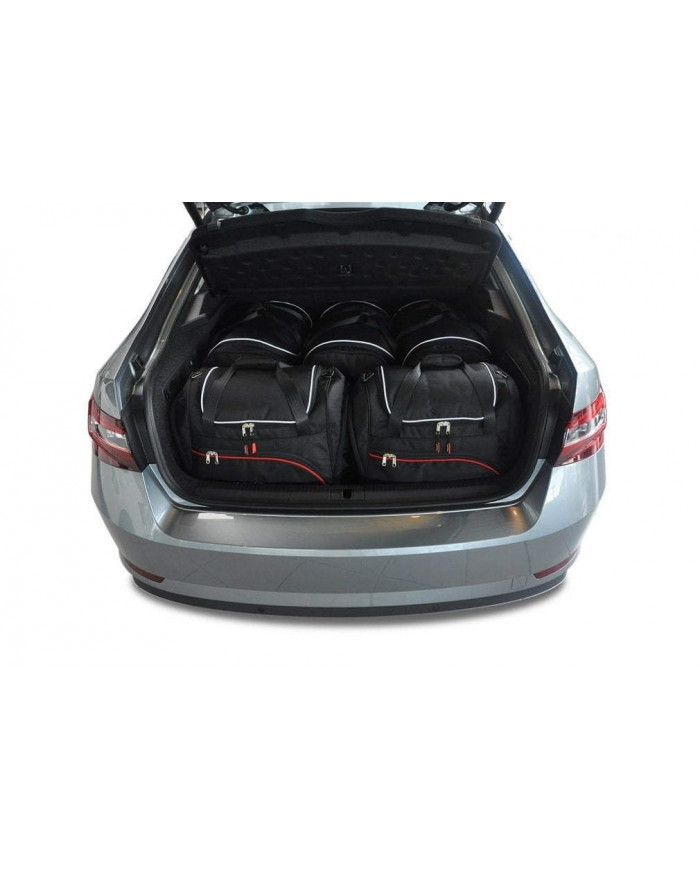 KJUST set of car trunk bags - SKODA SUPERB LIFTBACK III 2015+ 5PCS