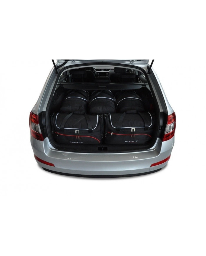 KJUST set of car trunk bags - SKODA OCTAVIA KOMBI III 2013-2020 5PCS