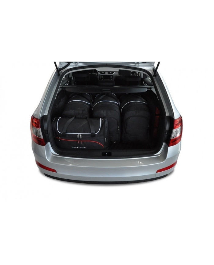 KJUST set of car trunk bags - SKODA OCTAVIA KOMBI III 2013-2020 5PCS