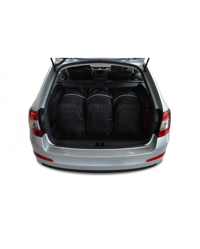 KJUST set of car trunk bags - SKODA OCTAVIA KOMBI III 2013-2020 5PCS