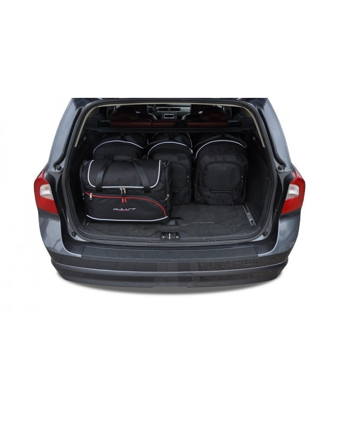 KJUST-Set Autotaschen für den Kofferraum - VOLVO XC70 II (136) 2007-2016 5PCS