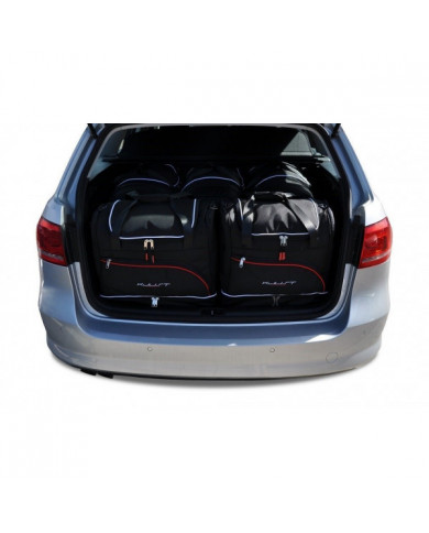 KJUST-Set Autotaschen für den Kofferraum - VW PASSAT VARIANT B7 2010-2014 5PCS