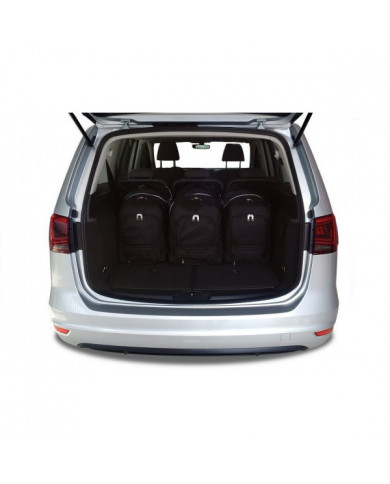 KJUST set of car trunk bags - VW SHARAN II 2010+ 5PCS