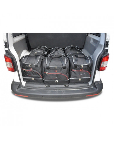 KJUST set of car trunk bags - VW CARAVELLA T5 2009-2015 6PCS