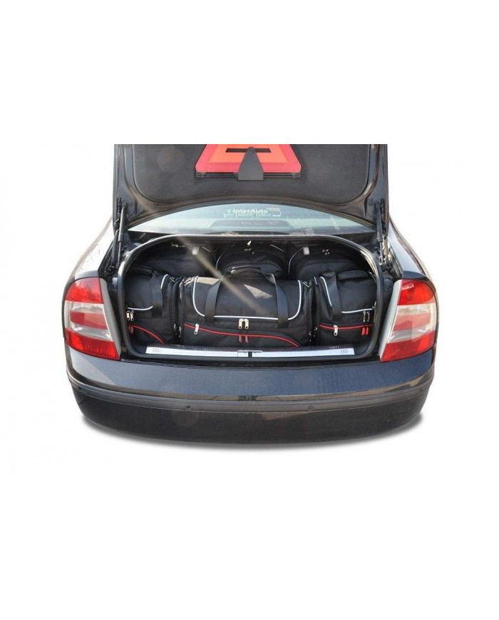 KJUST set of car trunk bags - SKODA SUPERB LIMOUSINE I 2001-2008 5PCS