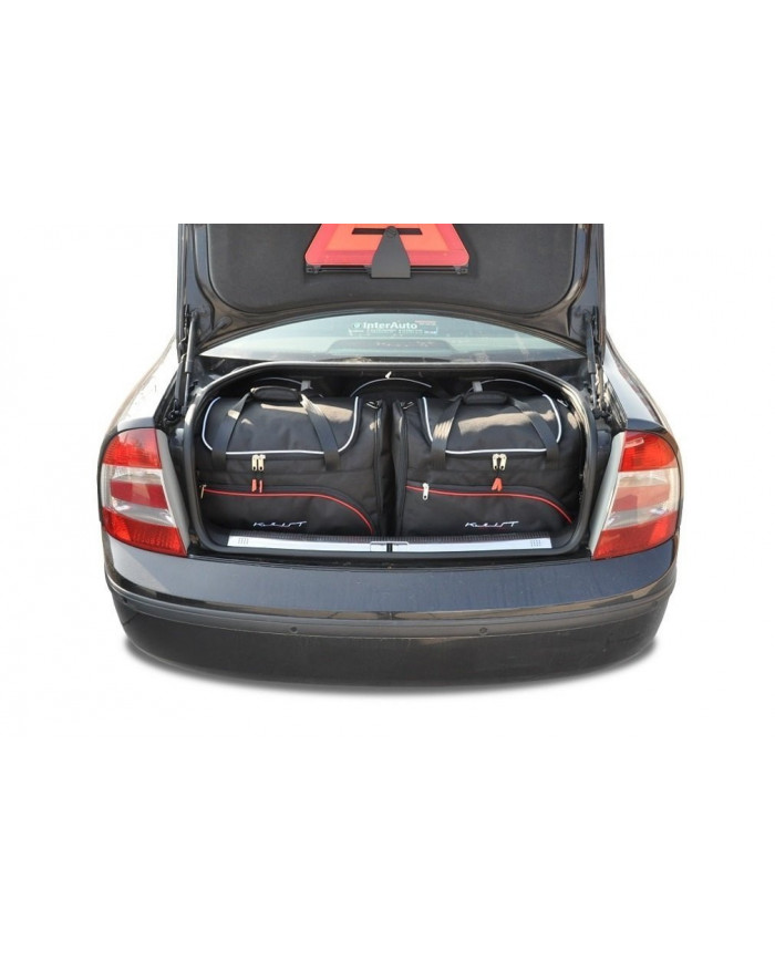 KJUST set of car trunk bags - SKODA SUPERB LIMOUSINE I 2001-2008 5PCS