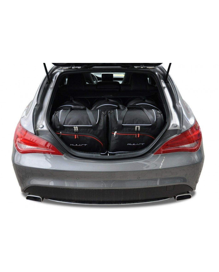 KJUST-Set Autotaschen für den Kofferraum - MERCEDES-BENZ CLA SHOOTING BRAKE X117 2015-2018 5PCS