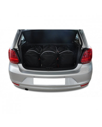 KJUST set of car trunk bags - VW POLO 5 V 2009-2017 3PCS