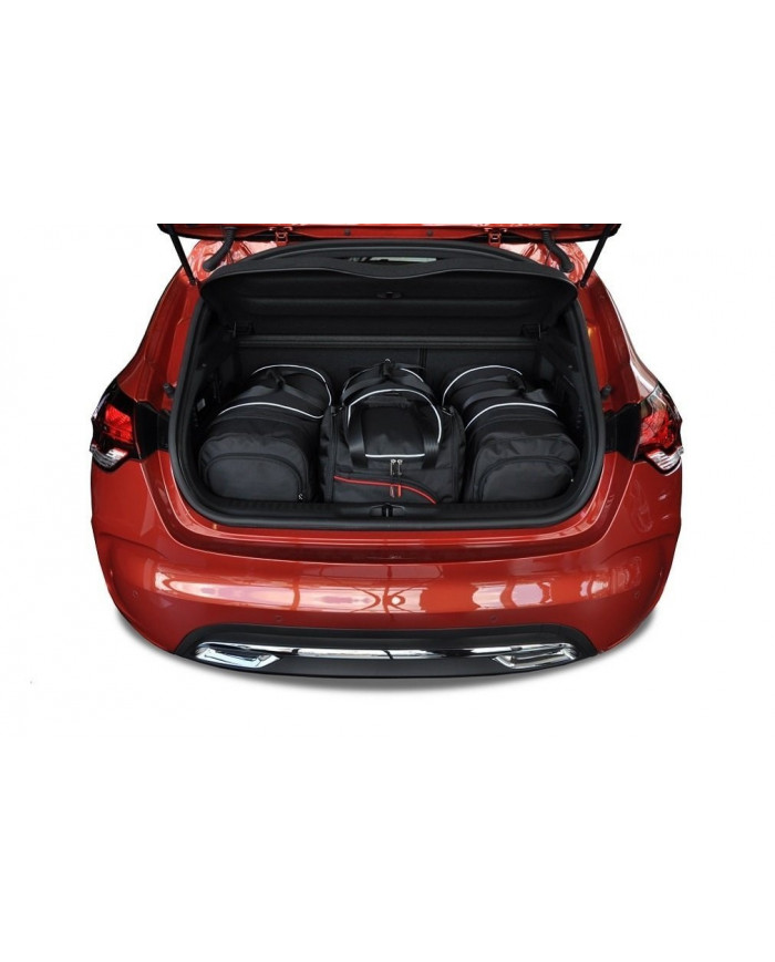 KJUST set of car trunk bags - CITROEN DS4 HATCHBACK I 2011-2015 4PCS