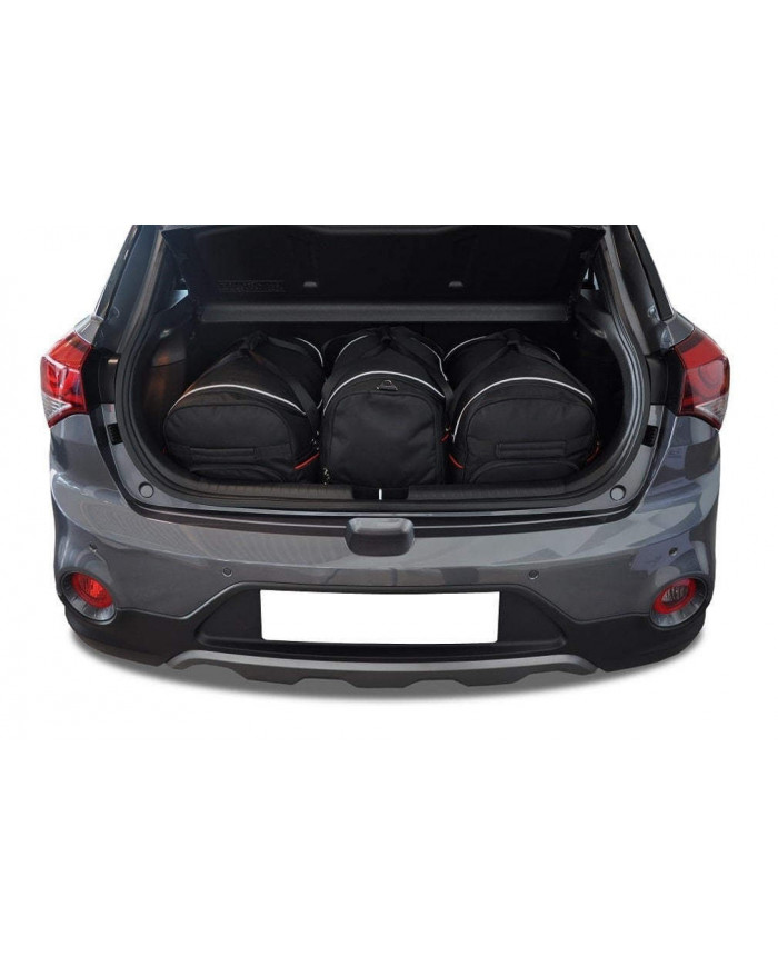 KJUST set of car trunk bags - HYUNDAI i20 II 2014-2020 3PCS