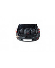 KJUST set of car trunk bags - HYUNDAI i20 II 2014-2020 3PCS