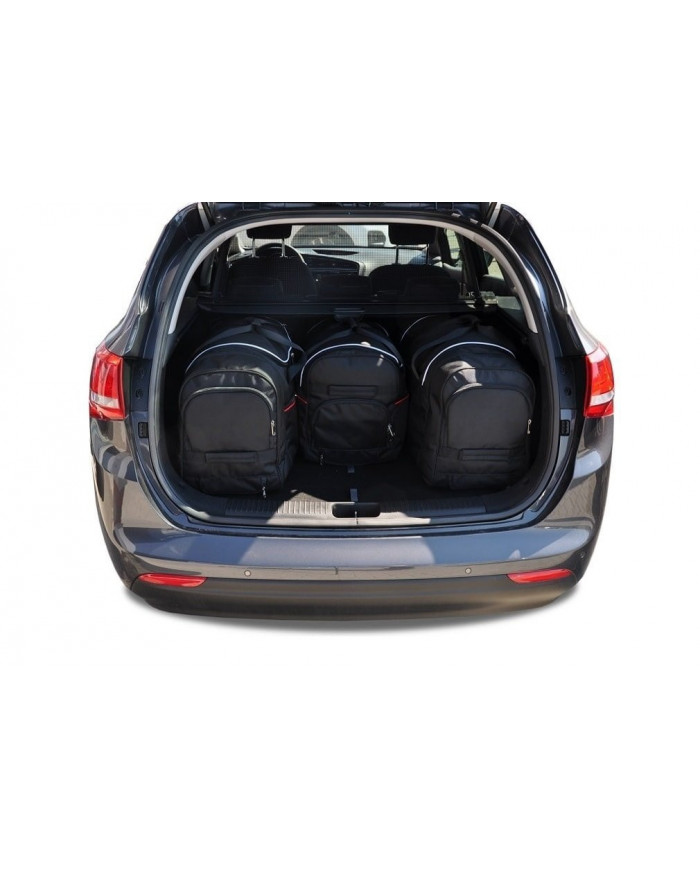 KJUST set of car trunk bags - KIA CEE'D KOMBI II 2012-2018 4PCS