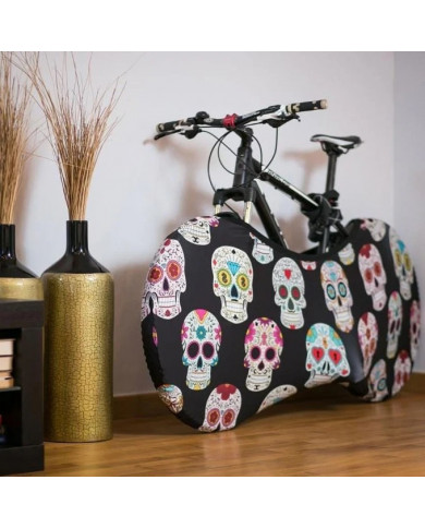 VELOSOCK interiérový poťah na bicykel - SKULLS